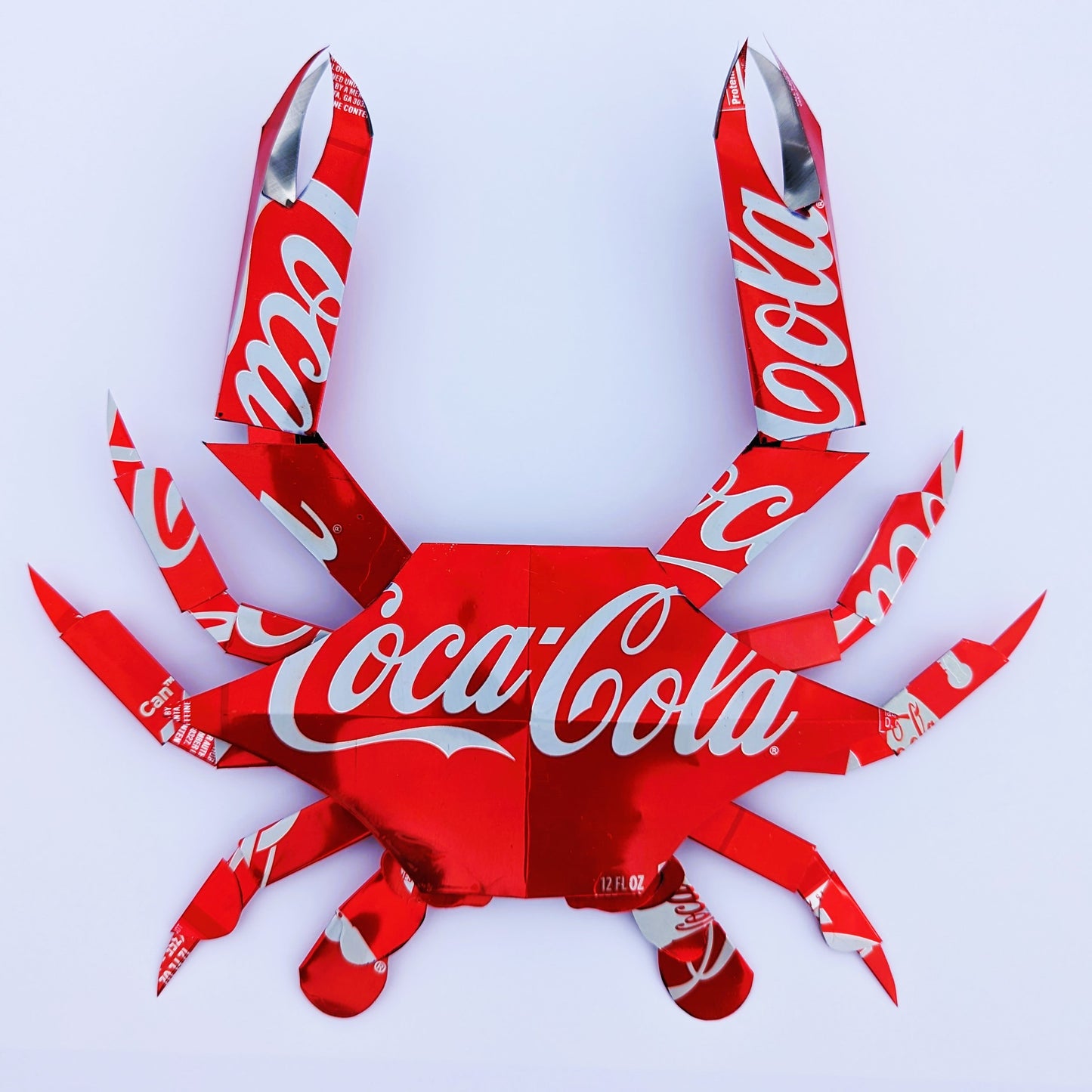 Coca Cola can crab