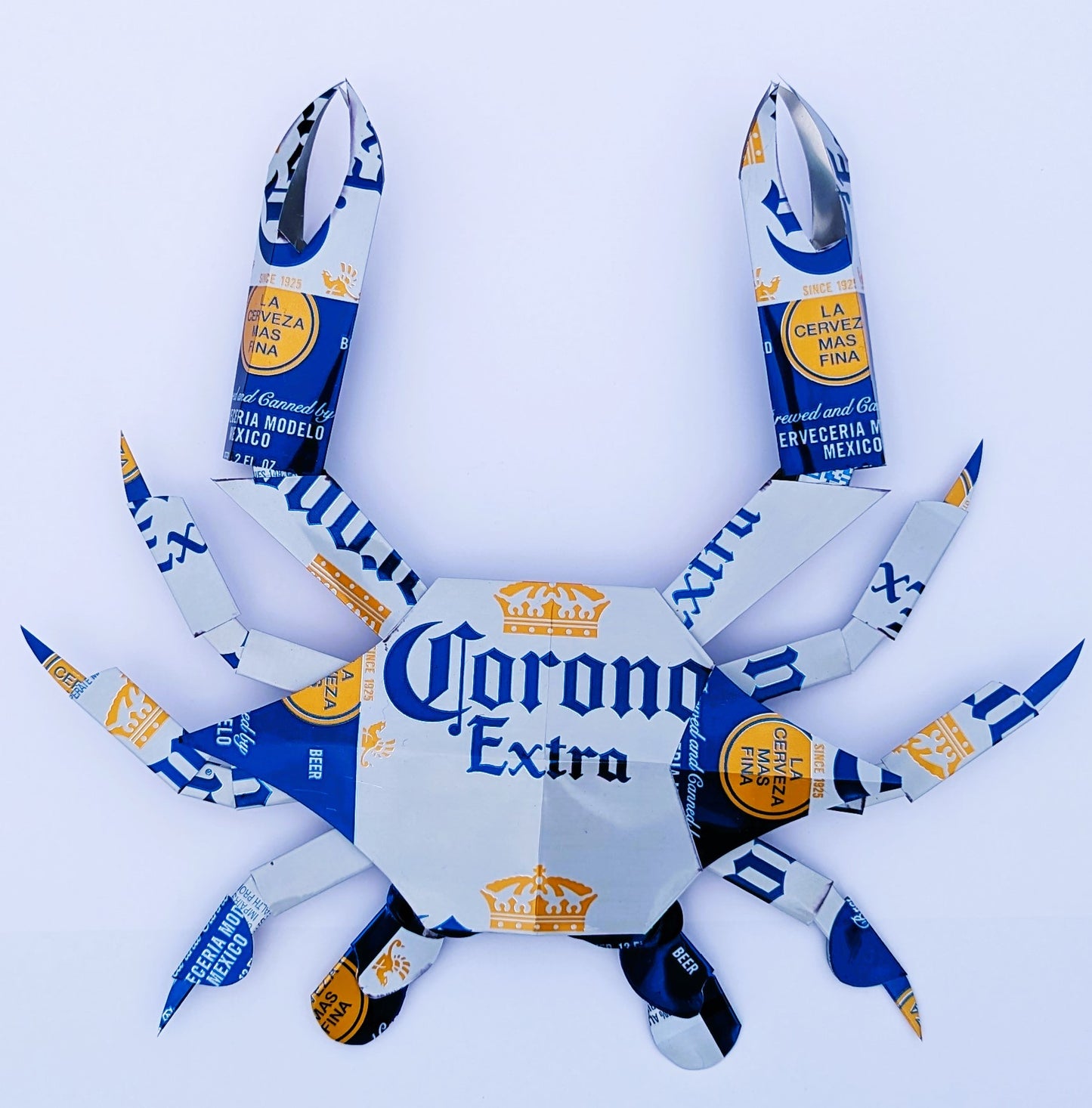 Corona Beer can crab