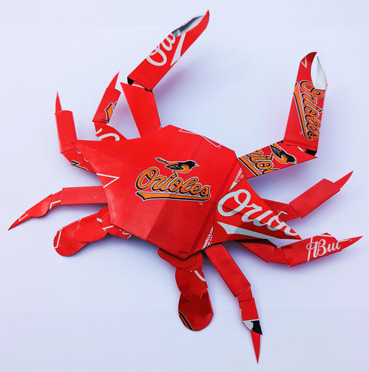 Baltiomre Orioles Beer can crab